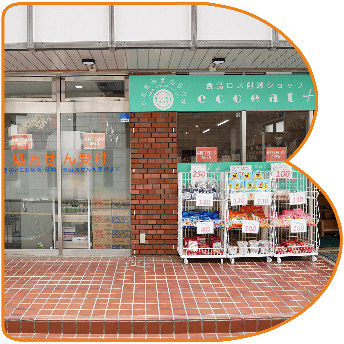 ウェルビー薬局 十日市場店　外観
